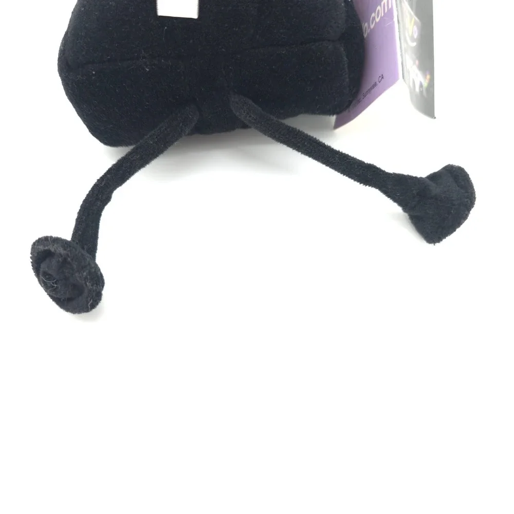 TiVo Mascot Plush Toy Small Black NWT Vintage Tech Advertising Logo Collectible